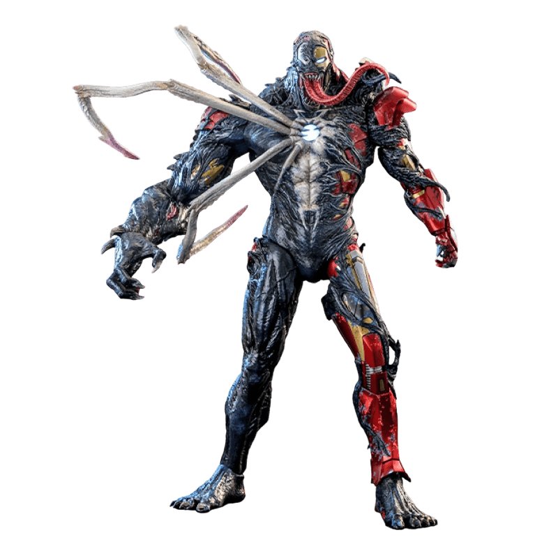Marvel: Hot Toys Action Figure: Venomized Iron Man - Zombie