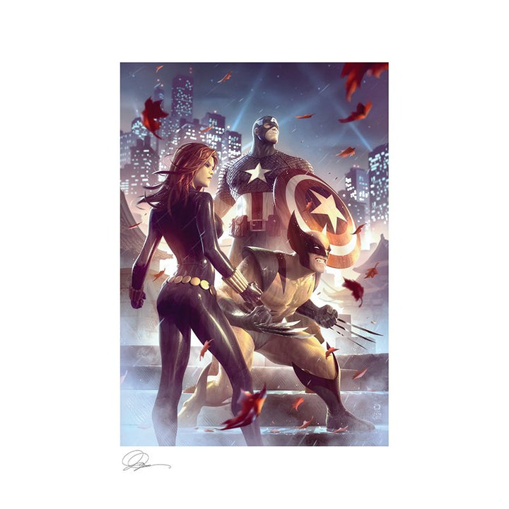 Marvel Uncanny X-Men - Unframed Art Print - Sideshow Collectibles - Zombie