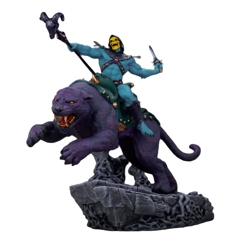 Masters of the Universe - Skeletor and Panthor Classic Deluxe Tweeterhead Statue (Pre Order Due:Q4 2024) - Zombie