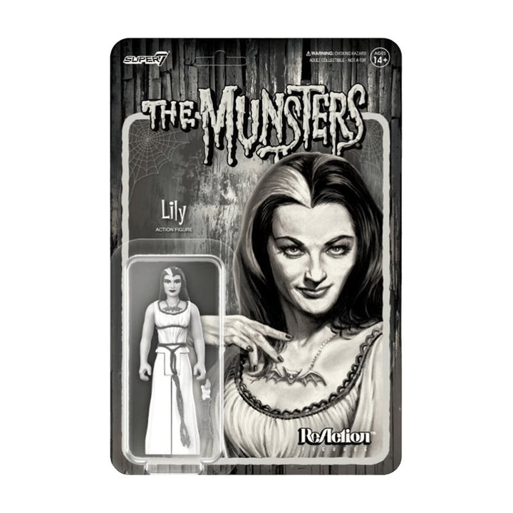 Munsters Lily Greyscale ReAction Figure - Zombie