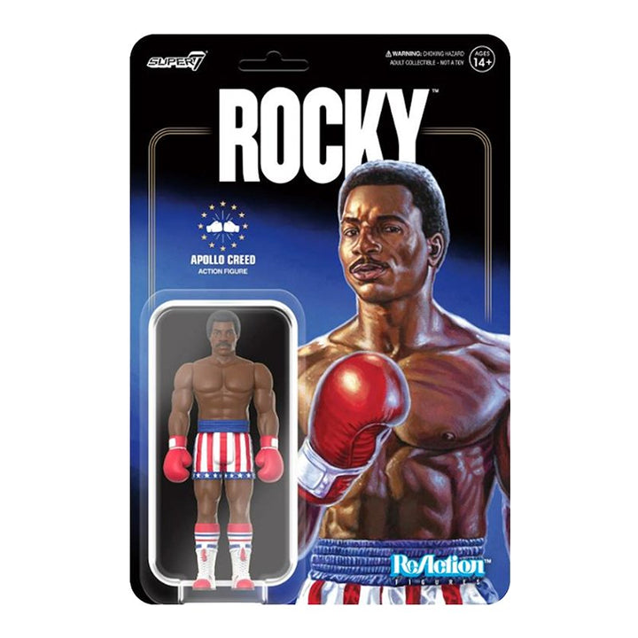 Rocky ReAction W2 - Apollo Creed Boxing Super7 - Zombie