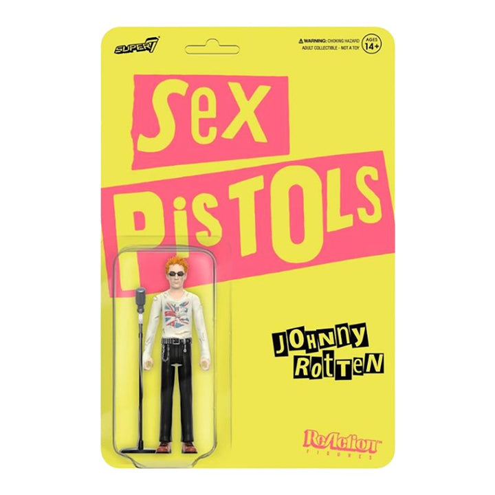 Sex Pistols - Johnny Rotten Super7 ReAction Figure - Zombie