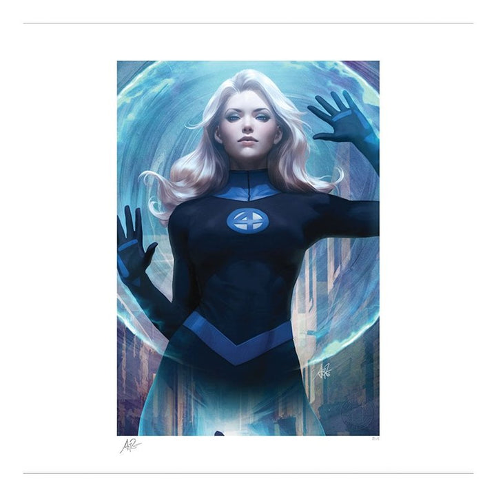 Sue Storm: The Invisible Woman - Unframed Art Print - Sideshow Collectibles - Zombie
