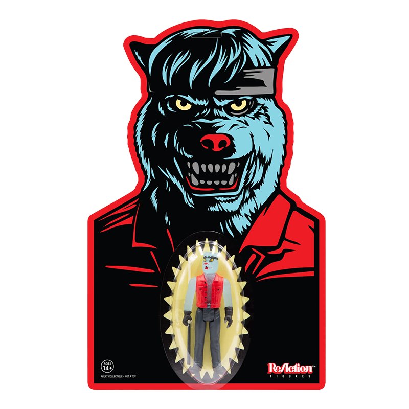 The Worst - Werewolf Biker (Monster Glow) ReAction Figure - Super7 (Pre Order Due:Q2 2024) - Zombie