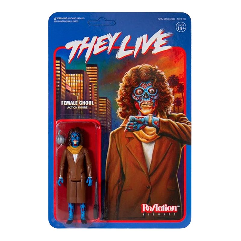 They Live Female Ghoul ReAction Figure - Zombie